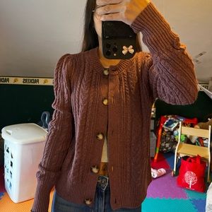 Loft sweater/cardigan style